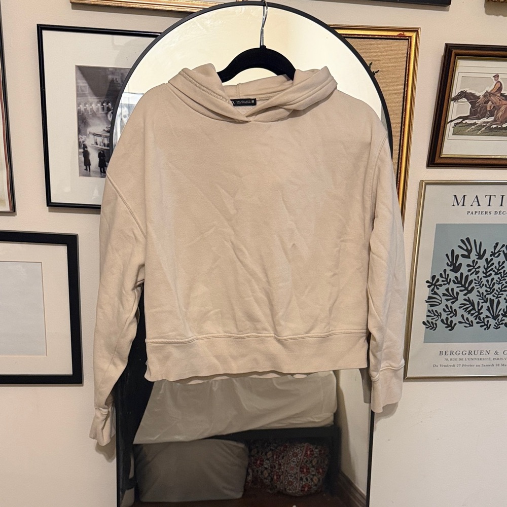 Zara Beige hoodie